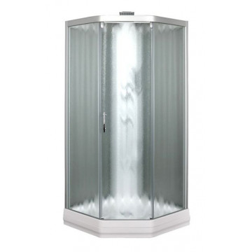Душевая кабина Aquanet Penta 184489 90х90 хром/тонированное