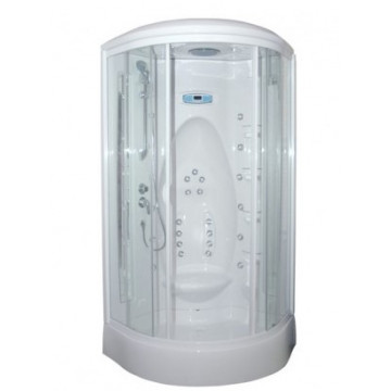 Душевая кабина Aquanet Taiti 172277 112х112 с гидромассажем матовое стекло