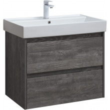 Тумба под раковину Aquanet Nova Lite 287890 75 дуб серый