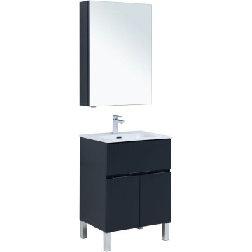 Комплект мебели Aquanet Алвита New 274532 60 антрацит