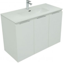 Тумба с раковиной Aquanet Алвита New 274138 100 белый матовый