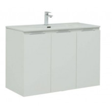 Тумба с раковиной Aquanet Алвита New 306163 90 белый матовый