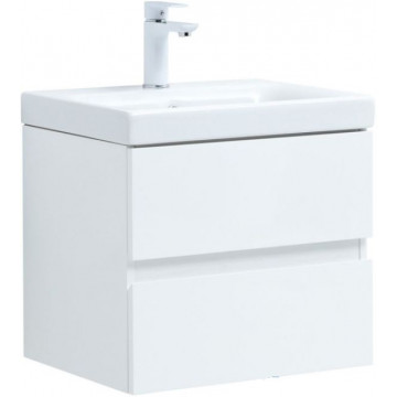 Тумба с раковиной Aquanet Беркли 306355 50 белый