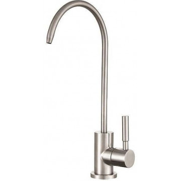 Смеситель для кухни Aquanet Steel AF210-91S 225487 сатин