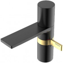 Смеситель для раковины Bravat F1440577BW-RBG-ENG 285585 черный/золото