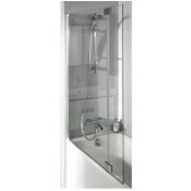 Шторка для ванны Jacob Delafon Bain Douche E4930-GA 203024 хром/прозрачное