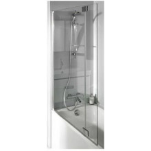 Шторка для ванны Jacob Delafon Bain Douche E4930-GA 203024 хром/прозрачное