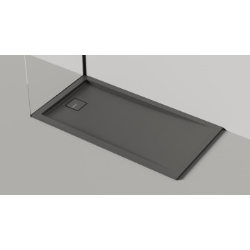 Душевой поддон Salini Capri 120211GRF 150x80 черный глянцевый