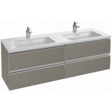 Тумба с раковиной Jacob Delafon Vox EB2020-RA-N29/EXAA112-Z-00 140 серая кожа