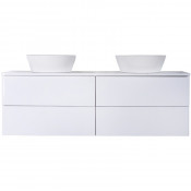 Тумба с раковиной Orange Otto Ot-130TuMDF+B08-360W 302451 130 белый