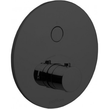 Смеситель для душа Paffoni Compact Box CPM013NO черный матовый