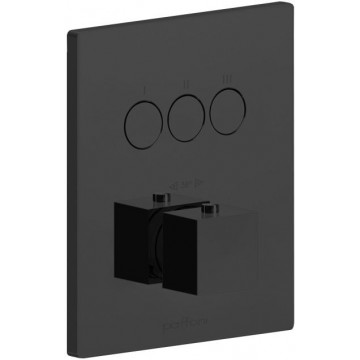 Смеситель для душа Paffoni Compact Box CPT519NO черный матовый