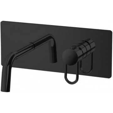 Смеситель для раковины Paffoni Joker JK105NO 285644 черный матовый
