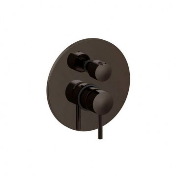 Смеситель для душа Paffoni Light LIG018NKN 266779 чёрный никель