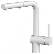 Смеситель для кухни Paffoni Light  LIG285BO-MET 267113 белый матовый