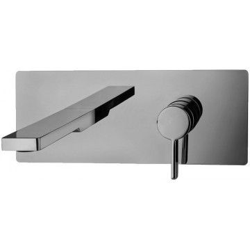 Смеситель для раковины Paffoni Rock RO104ST 267071 сталь