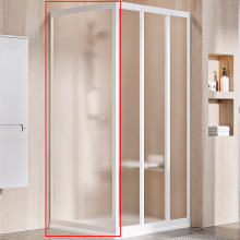 Боковая стенка Ravak Supernova APSS-80 94040102ZG белый/grape