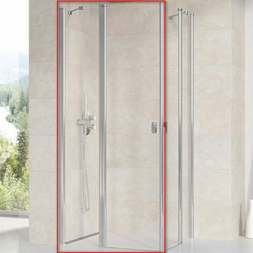 Душевая дверь Ravak Chrome CRV2-80 1QV40C00Z1 хром/транспарент