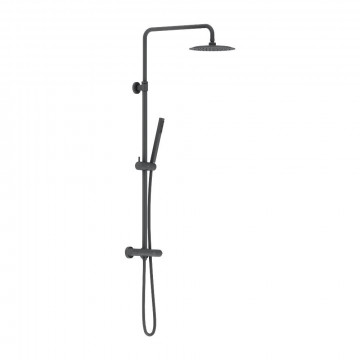 Душевая система Damixa Scandinavian Pure 936800300 чёрный матовый