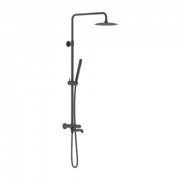 Душевая система Damixa Scandinavian Pure 936810300 чёрный матовый
