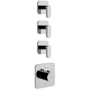Смеситель для ванны Webert Living LV971502 Хром