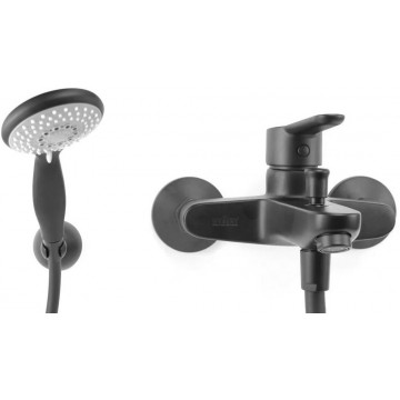 Смеситель для ванны Webert Sax Evolution SE850101560 чёрный матовый