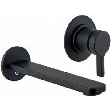 Смеситель для раковины Webert Coral CO830606560 черный матовый