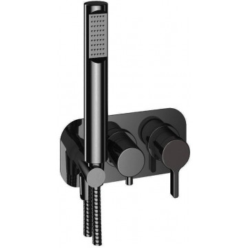 Смеситель для душа Webert Coral CO860512560 черный матовый