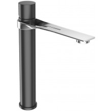 Cмеситель для раковины Webert One-B NB830402441 сталь/черный матовый