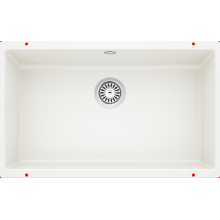 Мойка кухонная Blanco Rotan 700-U 521346 белый