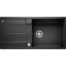 Мойка Blanco Metra XL 6 S-F 525933 c клапаном черный