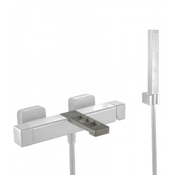 Смеситель для ванны Webert One-X OX850101015 хром/сталь