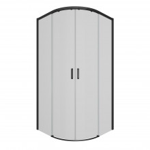 Душевой уголок Ambassador Queen 11011201Black 90x90 черный/прозрачное