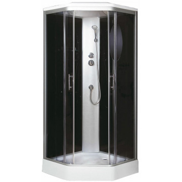 Душевая кабина Niagara Ultra NG-2506-01 90х90 хром/тонированное