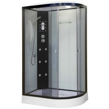 Душевая кабина Niagara Ultra NG-1903-01L 80х120 черный/тонированное