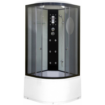 Душевая кабина Niagara Ultra NG-1908-01 90х90 черный/тонированное