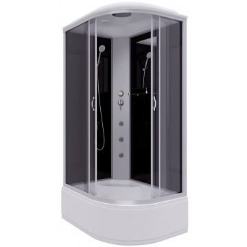 Душевая кабина Niagara Classic NG-2510-14RG 120x80 с гидромассажем хром/тонированное