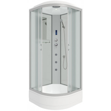 Душевая кабина Niagara Classic NG-3301-14F 90x90 с гидромассажем хром/матовое