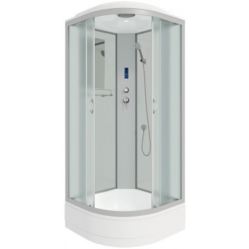 Душевая кабина Niagara Classic NG-3302-14P 100x100 с радио хром/матовое