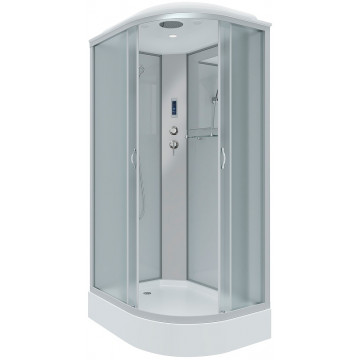 Душевая кабина Niagara Classic NG-3312-14LP 120x80 с радио хром/матовое