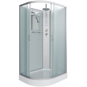 Душевая кабина Niagara Classic NG-3312-14RBKT 120x80 хром/матовое