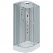 Душевая кабина Niagara Classic NG-3312-14RF 120x80 с гидромассажем хром/матовое