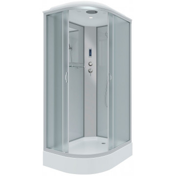 Душевая кабина Niagara Classic NG-3312-14RP 120x80 с радио хром/матовое