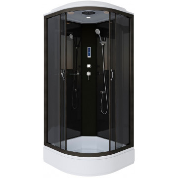 Душевая кабина Niagara Classic NG-6501-14P 90x90 с радио черный/тонированное
