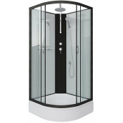Душевая кабина Niagara Classic NG-6701-14BKT 90x90 черный/прозрачное
