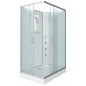 Душевая кабина Niagara Classic NG-43975-14QBKG 90x70 с гидромассажем хром/матовое