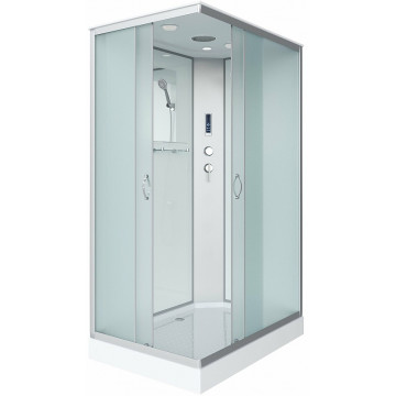 Душевая кабина Niagara Classic NG-43185-14QP 110x80 с радио хром/матовое