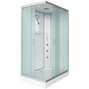 Душевая кабина Niagara Classic NG-43285-14QG 120x80 с гидромассажем хром/матовое