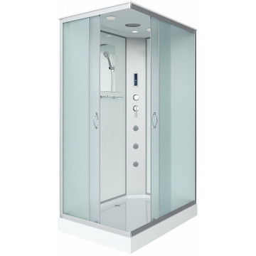 Душевая кабина Niagara Classic NG-43295-14QF 120x90 с гидромассажем хром/матовое