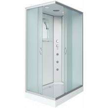 Душевая кабина Niagara Classic NG-43295-14QG 120x90 с гидромассажем хром/матовое